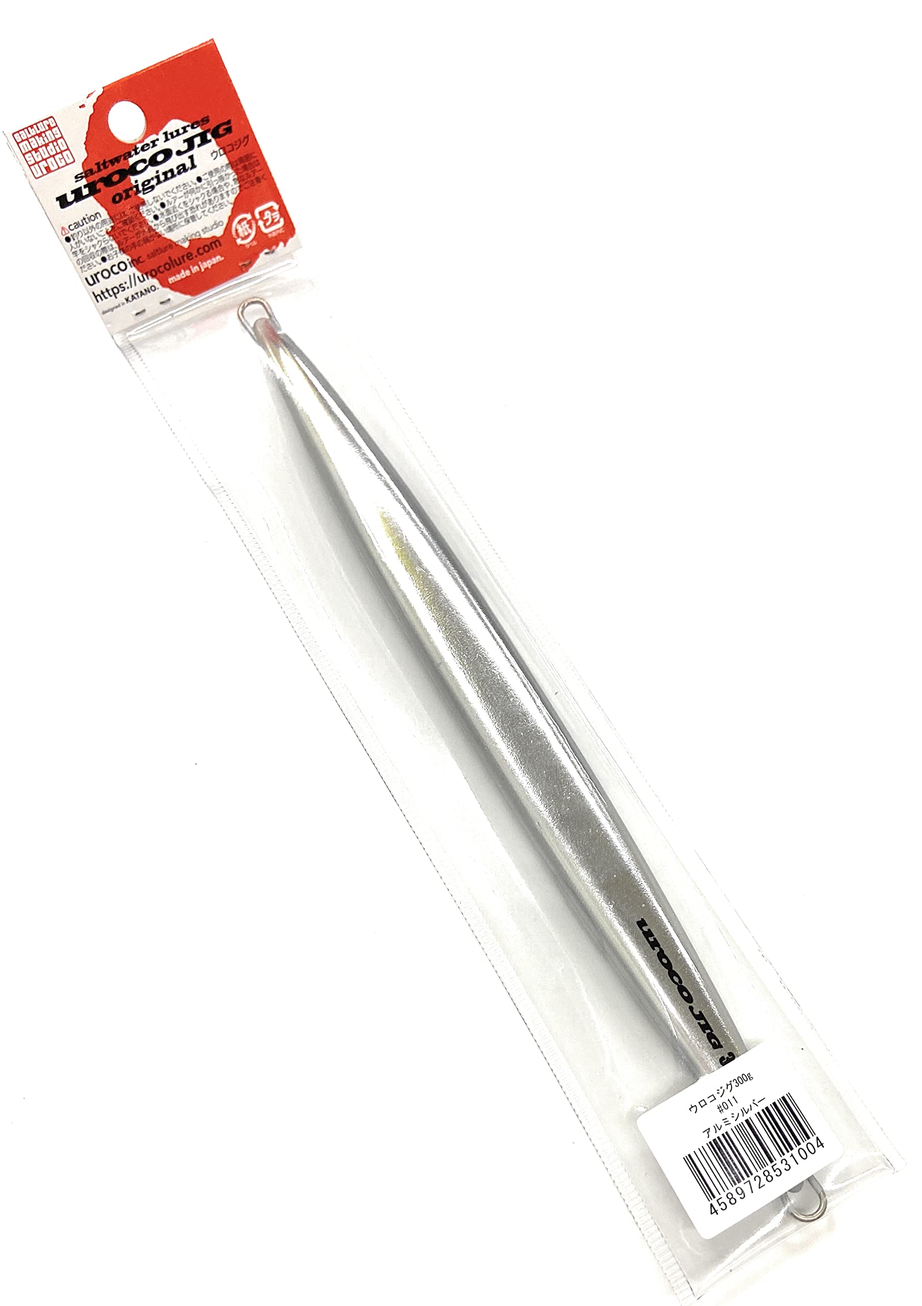 Amazon.co.jp: ウロコジグ オリジナル 300g #011 アルミシルバー